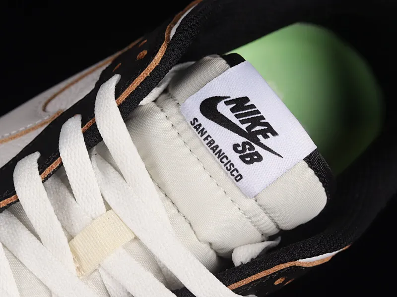 All Categories Nk SB Dunk Series Nk SB Dunk Low Low-top sneakers F version HUF x Nk SB Dunk Low "San Francisco" Black and white Panda joint model SB low-top sports and leisure sneakers FD8775-001